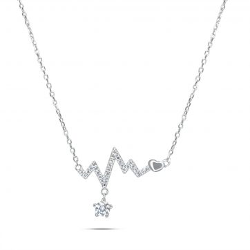 petsios Necklace with zircon stones