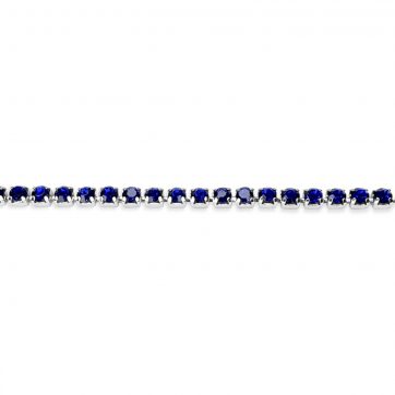 petsios Βραχιόλι ατσάλι με πέτρες