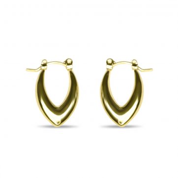petsios Gold plated steel hoops