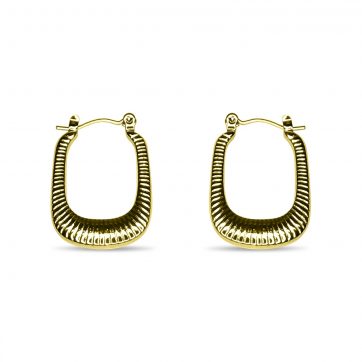 petsios Gold plated steel hoops