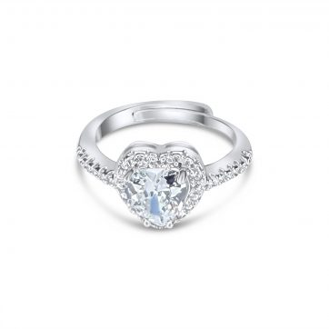 petsios Multi stone stainless steel ring