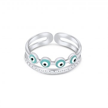 petsios Steel eye ring