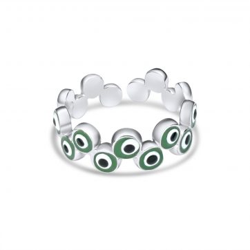 petsios Steel eye ring