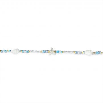 petsios Beaded Shell & Starfish Bracelet