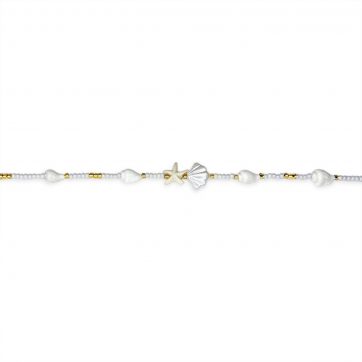 petsios Shell & Starfish Beaded Bracelet