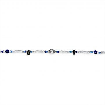 petsios Bead & Evil Eye Bracelet
