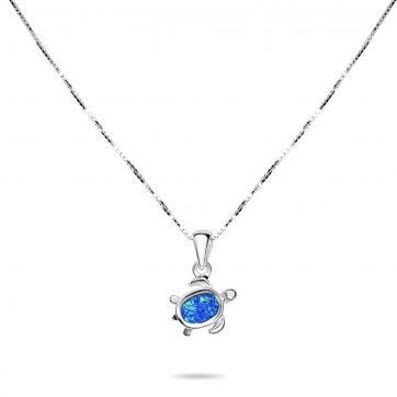 petsios Opal turtle pendant