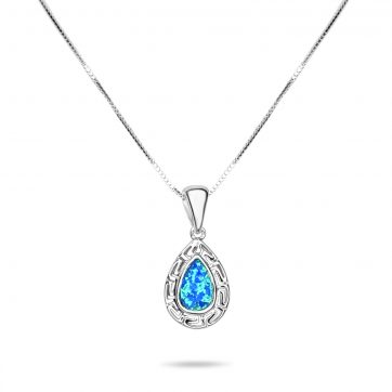 petsios Opal meander pendant
