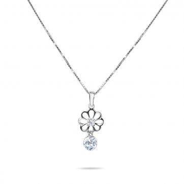 petsios Necklace with zircon stones