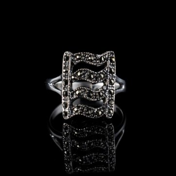 petsios Δαχτυλίδι με μαρκασίτες