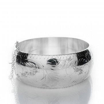 petsios Engraved bangle bracelet 