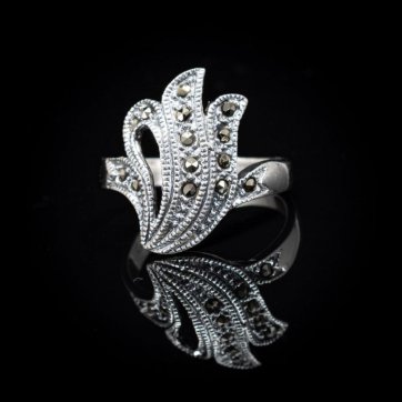 petsios Δαχτυλίδι με μαρκασίτες