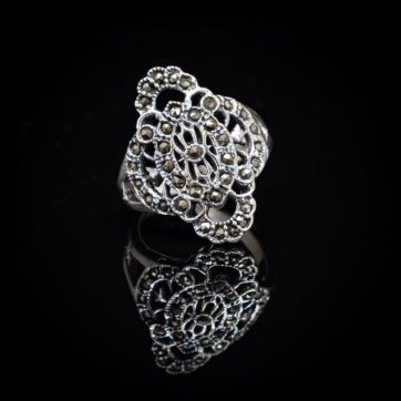 petsios Δαχτυλίδι με μαρκασίτες