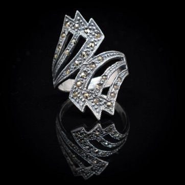 petsios Δαχτυλίδι με μαρκασίτες