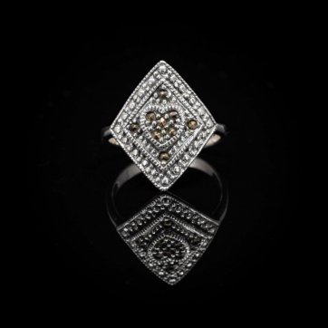 petsios Δαχτυλίδι με μαρκασίτες