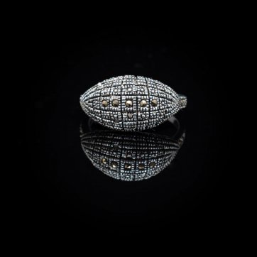 petsios Δαχτυλίδι με μαρκασίτες