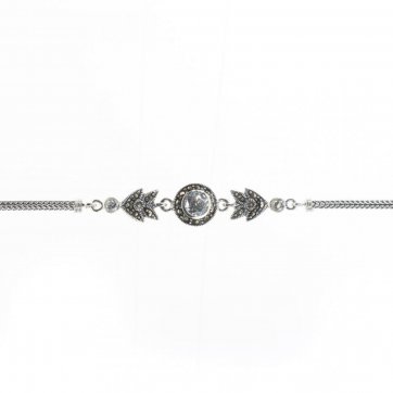 petsios Βραχιόλι με πέτρες ζιργκόν και μαρκασίτες