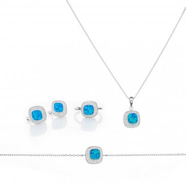 petsios Opal jewelry set 